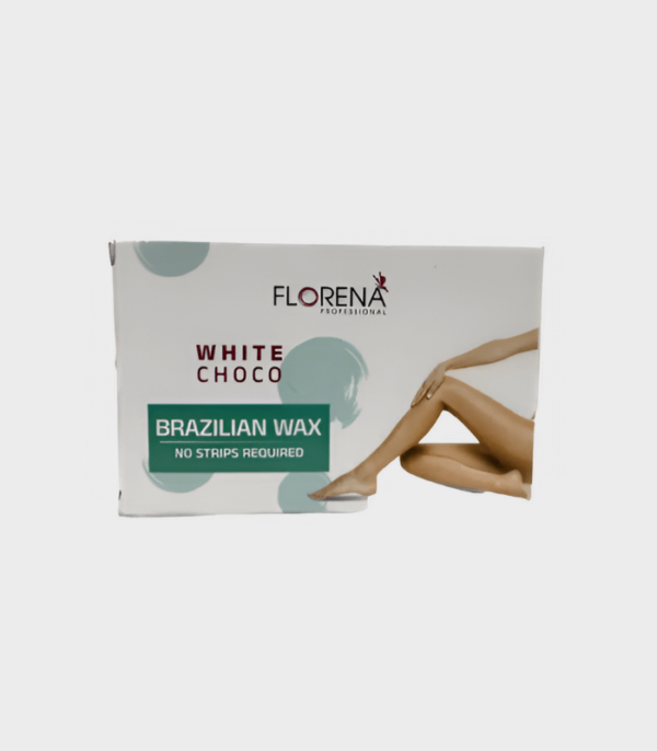 FLORENA BRAZILIAN WHITE CHOCO WAX 100 GM