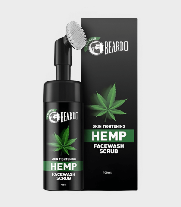 BEARDO HEMP FACEWASH SCRUB (100ML)