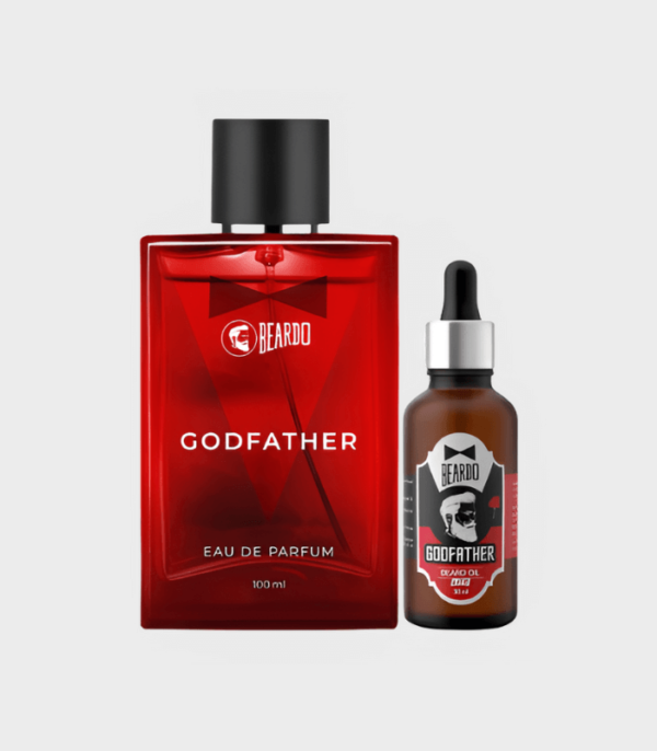 BEARDO GODFATHER PERFUME (100ML) GODFATHER BEARD OIL (30ML) COMBO